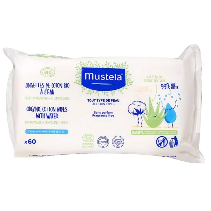 Mustela lingette d'eau